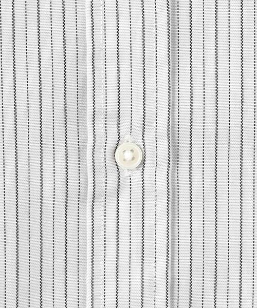 green label relaxing(グリーンレーベルリラクシング)の「オックスフォード ストライプ バンドカラー シャツ -防シワ-(シャツ/ブラウス・メンズ・グレー/ホワイト/ライトブルー・S/M/L/XL)」の14枚目の写真