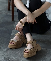 Bonjour Sagan | 厚底スポーツサンダル(サンダル)