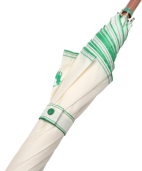 本日限定価格！！新品未使用⭐︎ポロラルフローレン正規品 セール】傘 無地 GREENポロポニー（長傘）｜POLO RALPH LAUREN