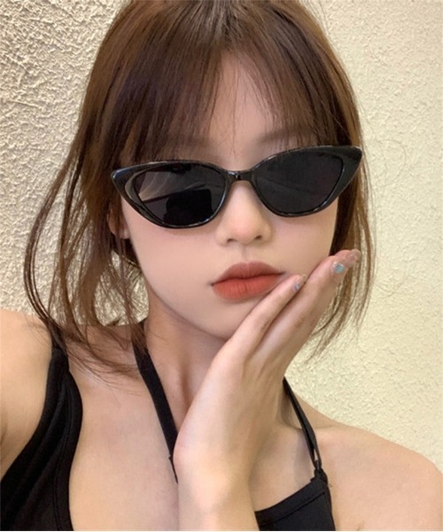 Ritzy（リッツィー）の「キャッツアイサングラス（サングラス・レディース・ベージュ/ホワイト/ブラック系1/ブラック系2/グレー系/その他/ライトベージュ・FREE）」の15枚目の写真