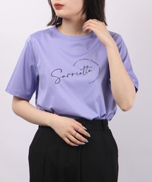 BRODIAEA ロゴプリント Tシャツ 半袖