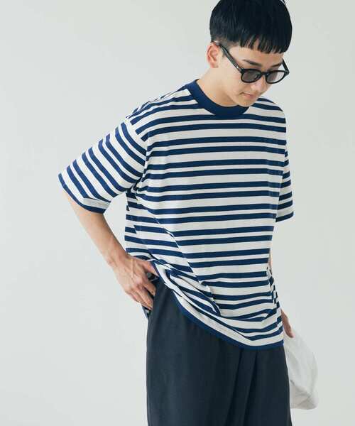 FORK&SPOON(フォークアンドスプーン)の「FORK&SPOON Club Stripe T-shirts(Tシャツ/カットソー・メンズ・ホワイト系その他/グリーン系その他・5/4)」の16枚目の写真