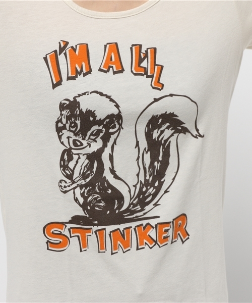 OUTLET(アウトレット)の「【CIAOPANIC TYPY】USA STINKER Tee(Tシャツ/カットソー・レディース・ホワイト・FREE)」の8枚目の写真