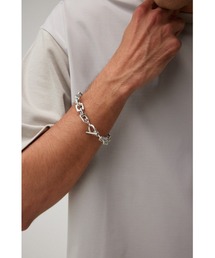 AZUL by moussy | スクエアチェーンブレスレット(ブレスレット)