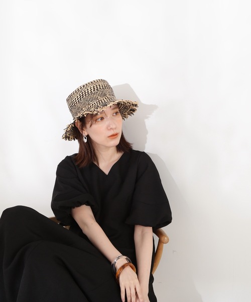 N.(N. Natural Beauty Basic)(エヌエヌナチュラルビューティーベーシック)の「【S Size Line】◆バックシャンワンピース(ワンピース・レディース・ブラック/ナチュラル/グリーン・SMALL/MEDIUM)」の5枚目の写真