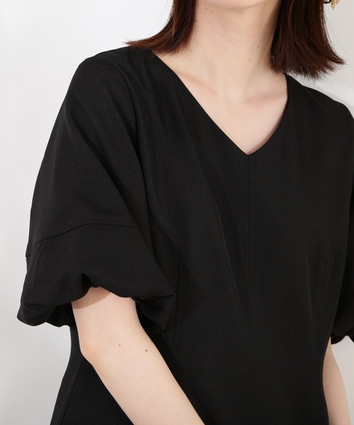 N.(N. Natural Beauty Basic)(エヌエヌナチュラルビューティーベーシック)の「【S Size Line】◆バックシャンワンピース(ワンピース・レディース・ブラック/ナチュラル/グリーン・SMALL/MEDIUM)」の12枚目の写真
