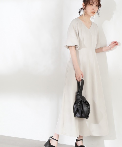 N.(N. Natural Beauty Basic)(エヌエヌナチュラルビューティーベーシック)の「【S Size Line】◆バックシャンワンピース(ワンピース・レディース・ブラック/ナチュラル/グリーン・SMALL/MEDIUM)」の17枚目の写真