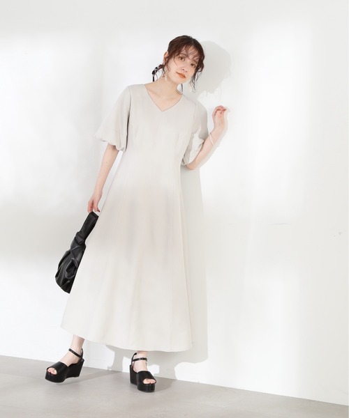 N.(N. Natural Beauty Basic)(エヌエヌナチュラルビューティーベーシック)の「【S Size Line】◆バックシャンワンピース(ワンピース・レディース・ブラック/ナチュラル/グリーン・SMALL/MEDIUM)」の19枚目の写真