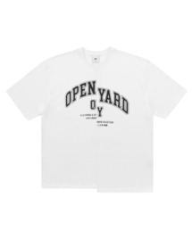 OY | 『OY/オーワイ』UNBALANCE ARCH LOGO T/アンバランス アーチ ロゴ 半袖カットソー(Tシャツ/カットソー)