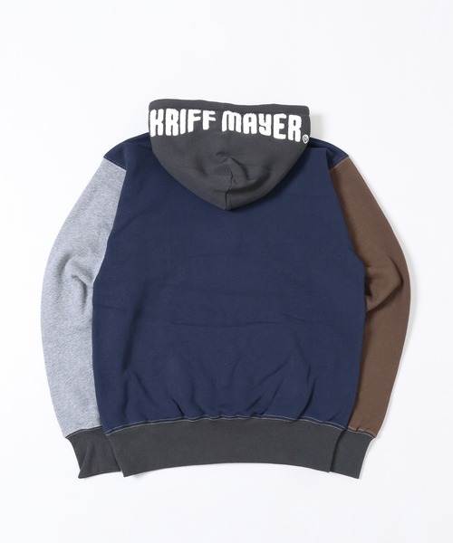 KRIFF MAYER(クリフメイヤー)の「裏起毛パーカー(フードロゴ)(パーカー・メンズ・カラフル/ナチュラル/ブラウン/ネイビー/チャコール/カーキ/グレー/レッド・X-LARGE/LARGE/MEDIUM)」の22枚目の写真