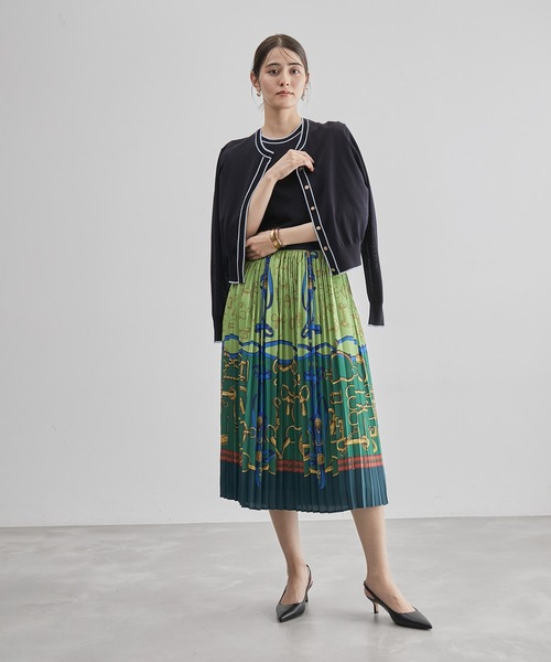 ROPE'（ロペ）の「【ドラマ着用】ハイゲージウォッシャブルクルーネックカーディガン/アンサンブル可能（カーディガン/ボレロ・レディース・ライトグレー/ライトグリーン/ボルドー/ピンク系その他2/ブルー系その他・FREE）」の17枚目の写真