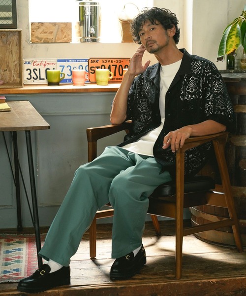 BAYFLOW(ベイフロー)の「ハングアウトイージーパンツ(その他パンツ・メンズ・グリーン/ベージュ/ブラック・MEDIUM/LARGE)」の4枚目の写真