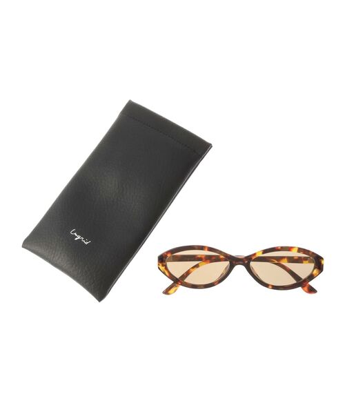 Ungrid(アングリッド)の「オーバルサングラス(サングラス・レディース・ブラウン/ブラック・FREE)」の9枚目の写真