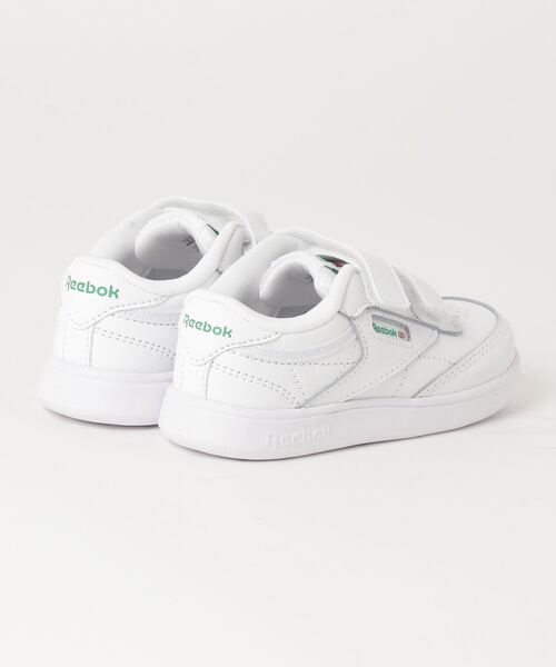 Reebok（リーボック）の「Reebok/リーボック　クラブシー 2V / CLUB C 2V（スニーカー・キッズ・ホワイト・15cm/14cm/13cm）」の3枚目の写真