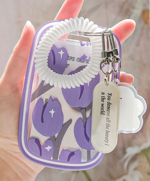 aimoha（アイモハ）の「チュリップカードケース（カードケース・レディース・パープル系その他/パープル系その他2・FREE）」の10枚目の写真