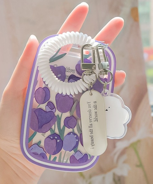 aimoha（アイモハ）の「チュリップカードケース（カードケース・レディース・パープル系その他/パープル系その他2・FREE）」の9枚目の写真