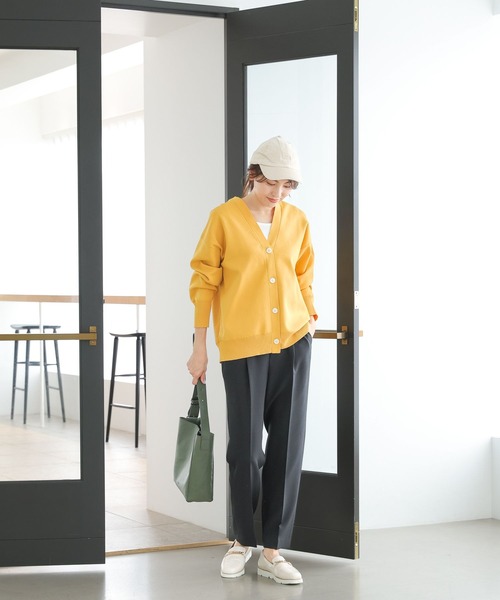 Elura(エルーラ)の「映えラクテーパードパンツ(その他パンツ・レディース・ブラック/ネイビー/グレイッシュベージュ/ライトピンク・LARGE/SMALL/MEDIUM/X-LARGE)」の5枚目の写真