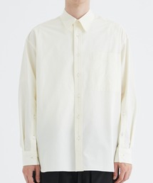 【08sircus/ゼロエイトサーカス】Co/Pe taffeta over shirt