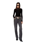 DIESEL（ディーゼル）の「ウィメンズ ロングTシャツ モックネック リブ