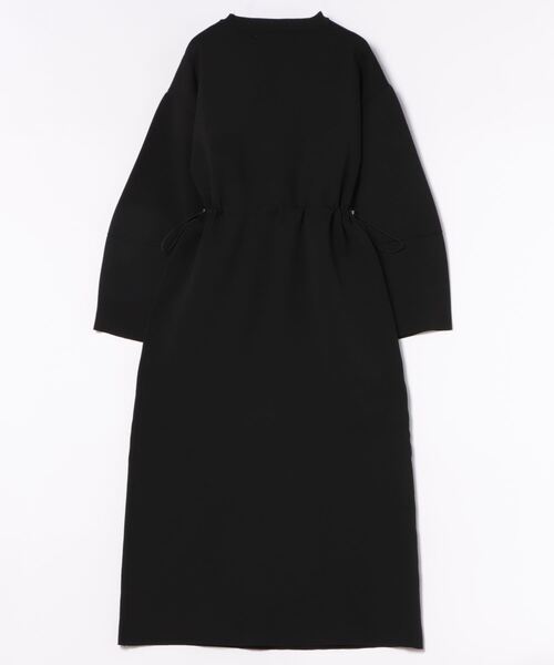 hellam（へラム）の「ウエストドロストワンピース（ワンピース・レディース・杢グレー/ブラック・FREE）」の3枚目の写真