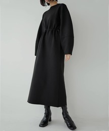 ウエストドロストワンピース