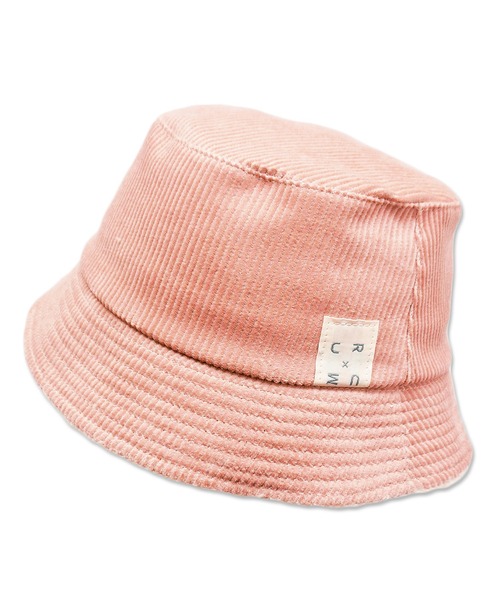 connect M(コネクトエム)の「コーデュロイボアバケットHAT(オーガニック)(ハット・キッズ・ピンクベージュ/ベージュ/グレー・S/M)」の6枚目の写真