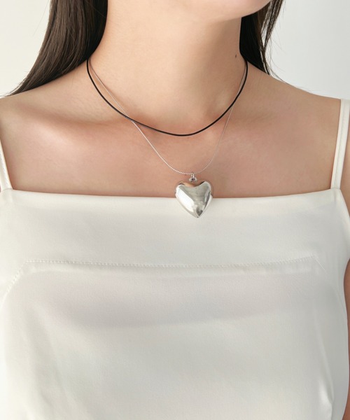 liberteネックレス accessory】Long kafka necklace ”Iris”/ロングカフカネックレス