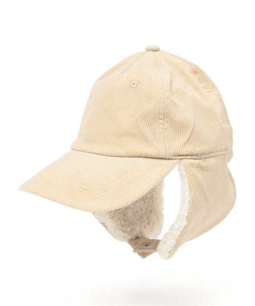 SHIPS（シップス）の「Perah:フライト キャップ（キャップ・レディース・ブラック/ベージュ・ONE SIZE）」の7枚目の写真