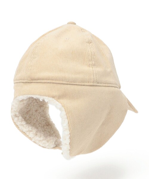 SHIPS（シップス）の「Perah:フライト キャップ（キャップ・レディース・ブラック/ベージュ・ONE SIZE）」の8枚目の写真
