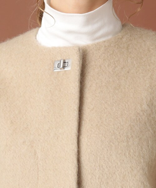 2023AW ドレステリア モヘヤ混シャギーショートジャケット DRESSTERIOR（ドレステリア）の「◇【otonaMUSE12月号掲載】モヘヤ混