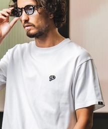 mt8641- heart patch 10oz heavy weight cut sew カットソー