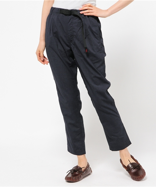 Gramicci(グラミチ)の「【Ciaopanic】×【GRAMICCI】 T/RストレッチワンタックNARROWPT(その他パンツ・レディース・チャコールグレー/ネイビー/グレー/ブラック/ダークブルー・X-SMALL)」の1枚目の写真