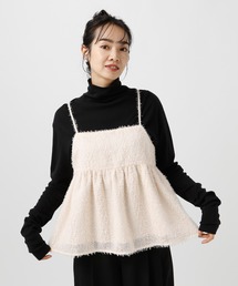 BAYFLOW | 【選べる着丈】フェザーキャミビスチェ(ベスト)