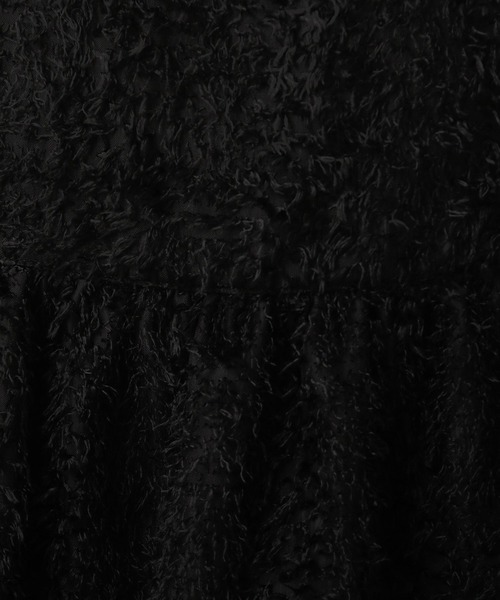 BAYFLOW(ベイフロー)の「【選べる着丈】フェザーキャミビスチェ(ベスト・レディース・ブラック/アイボリー/ミント・SMALL/MEDIUM)」の22枚目の写真