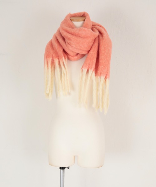 titivate（ティティベイト）の「メランジボリュームマフラー/ストール（マフラー・レディース・イエロー/グリーン/ミント/ブルー・FREE）」の13枚目の写真