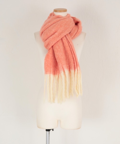 titivate（ティティベイト）の「メランジボリュームマフラー/ストール（マフラー・レディース・イエロー/グリーン/ミント/ブルー・FREE）」の14枚目の写真