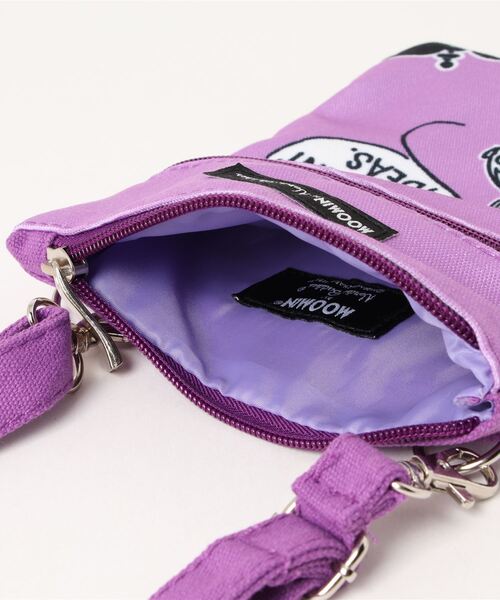 MOOMIN(ムーミン)の「MOOMIN / ムーミン ネックバッグ ショルダーバッグ NECK BAG CLASSIC NBJ(ショルダーバッグ・レディース・グリーン/ライトグリーン/イエロー/ピンク/パープル・FREE)」の12枚目の写真