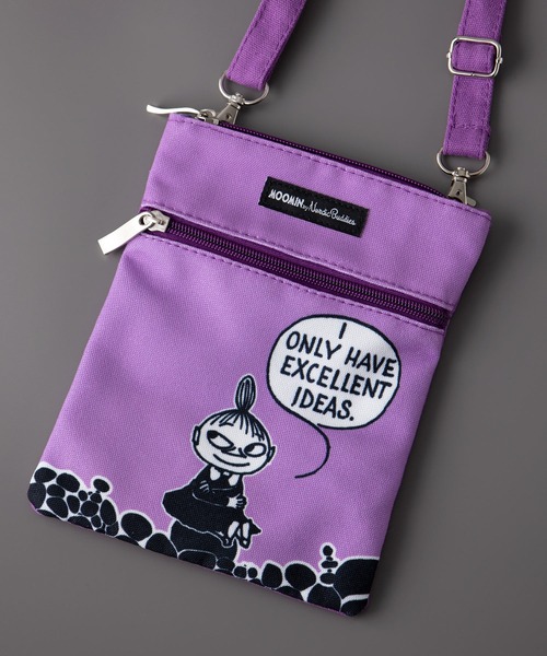 MOOMIN(ムーミン)の「MOOMIN / ムーミン ネックバッグ ショルダーバッグ NECK BAG CLASSIC NBJ(ショルダーバッグ・レディース・グリーン/ライトグリーン/イエロー/ピンク/パープル・FREE)」の15枚目の写真
