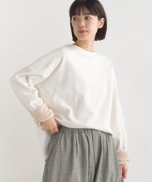 裏フリースあったか長袖Tシャツ