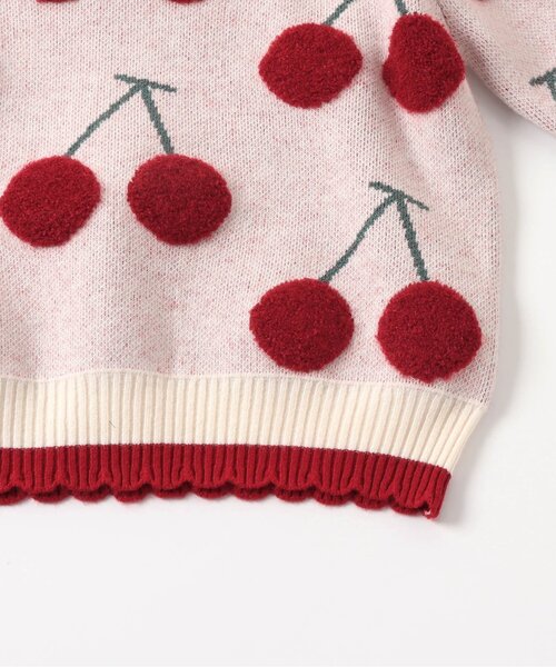 BREEZE（ブリーズ）の「【リンク】さくらんぼニット（ニット/セーター