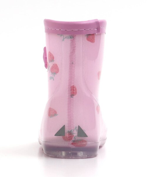 apres les cours（アプレレクール）の「GIRLSレインシューズ(花・いちご)（レインシューズ・キッズ・アイボリー/ラベンダー・19/14/15 /18/17/16）」の7枚目の写真