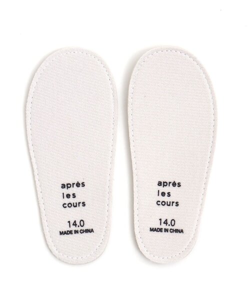 apres les cours（アプレレクール）の「GIRLSレインシューズ(花・いちご)（レインシューズ・キッズ・アイボリー/ラベンダー・19/14/15 /18/17/16）」の10枚目の写真