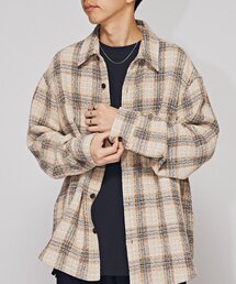 EDIFICE | 【GIOLICA / ジオリカ】ツイード CPOジャケット(その他アウター)