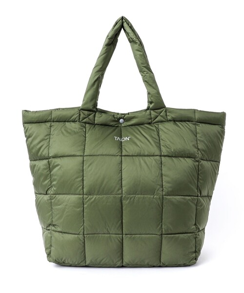 TAION（タイオン）の「【TAION/タイオン】LUNCH DOWN TOTE BAG L（トートバッグ・メンズ・チャコールグレー/オリーブ/ダークネイビー/ブラック・FREE）」の15枚目の写真