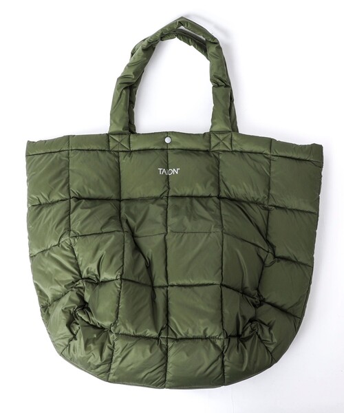 TAION（タイオン）の「【TAION/タイオン】LUNCH DOWN TOTE BAG L（トートバッグ・メンズ・チャコールグレー/オリーブ/ダークネイビー/ブラック・FREE）」の21枚目の写真