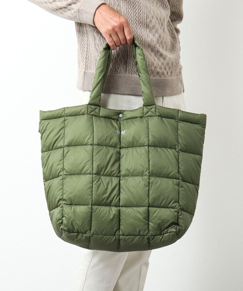 TAION（タイオン）の「【TAION/タイオン】LUNCH DOWN TOTE BAG L（トートバッグ・メンズ・チャコールグレー/オリーブ/ダークネイビー/ブラック・FREE）」の22枚目の写真