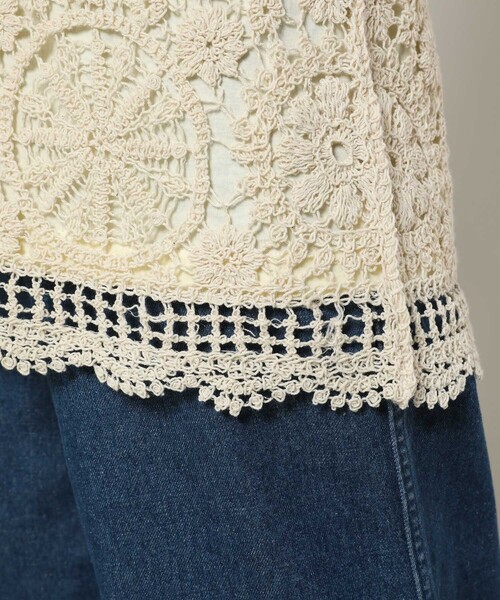 FREAK'S STORE(フリークスストア)の「長袖ニット(ニット/セーター・レディース・オフホワイト・フリ-)」の5枚目の写真