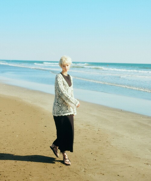 FREAK'S STORE(フリークスストア)の「長袖ニット(ニット/セーター・レディース・オフホワイト・フリ-)」の8枚目の写真