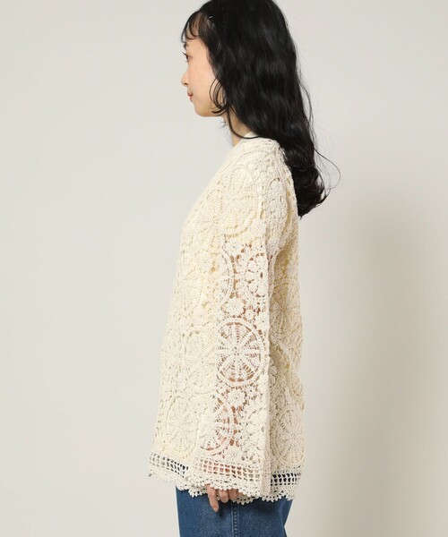 FREAK'S STORE(フリークスストア)の「長袖ニット(ニット/セーター・レディース・オフホワイト・フリ-)」の9枚目の写真