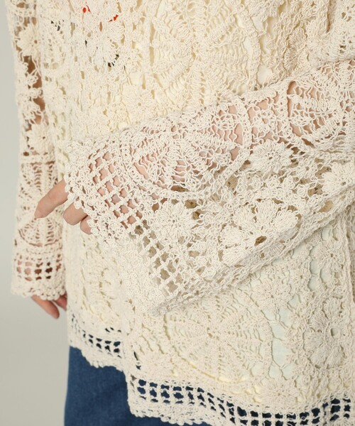 FREAK'S STORE(フリークスストア)の「長袖ニット(ニット/セーター・レディース・オフホワイト・フリ-)」の13枚目の写真